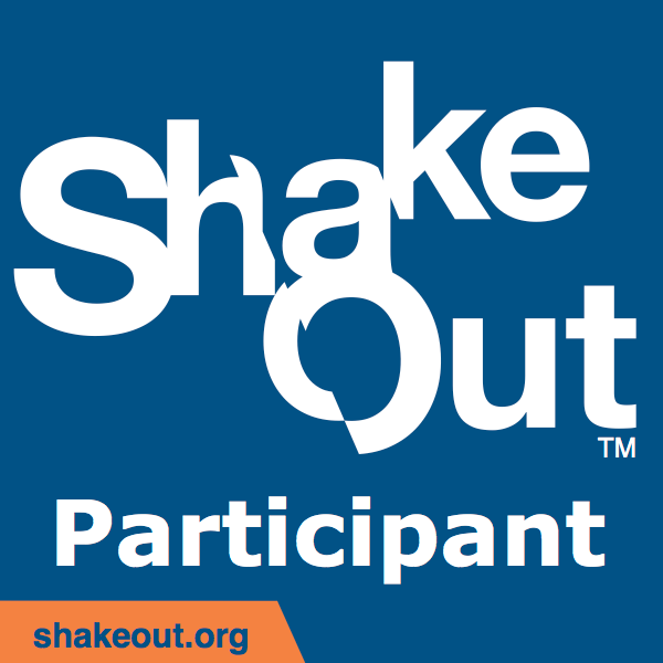 ShakeOut Participant Badge