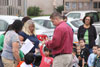 Stanton's Assistant City Manager is checking to make sure all the preschool children are accounted for.