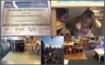 At 10:15 AM, River Montessori students, along with students across the State of California, participated in 