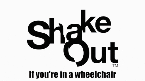 Earthquake Safety GIF Wheelchair